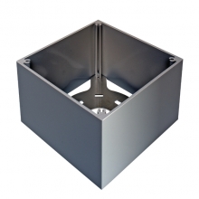 PlanoBox 1SR, Коробка для накладного монтажа датчиков PlanoCentro серебристая (арт. 9070733)